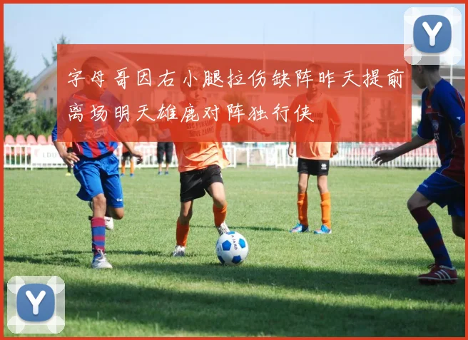 字母哥因右小腿拉伤缺阵昨天提前离场明天雄鹿对阵独行侠